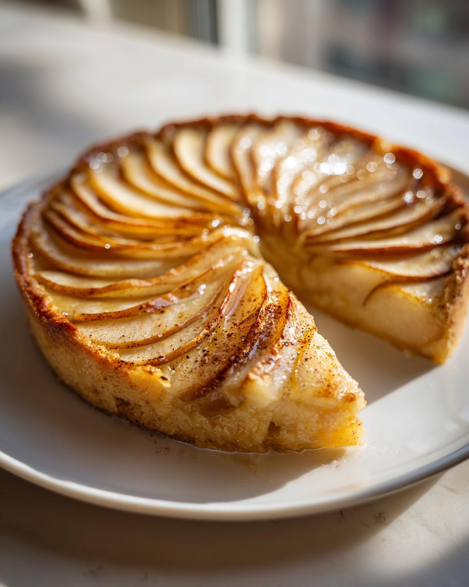 Spiced Pear Tart - detail 2
