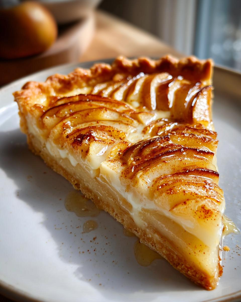 Spiced Pear Tart - detail 3