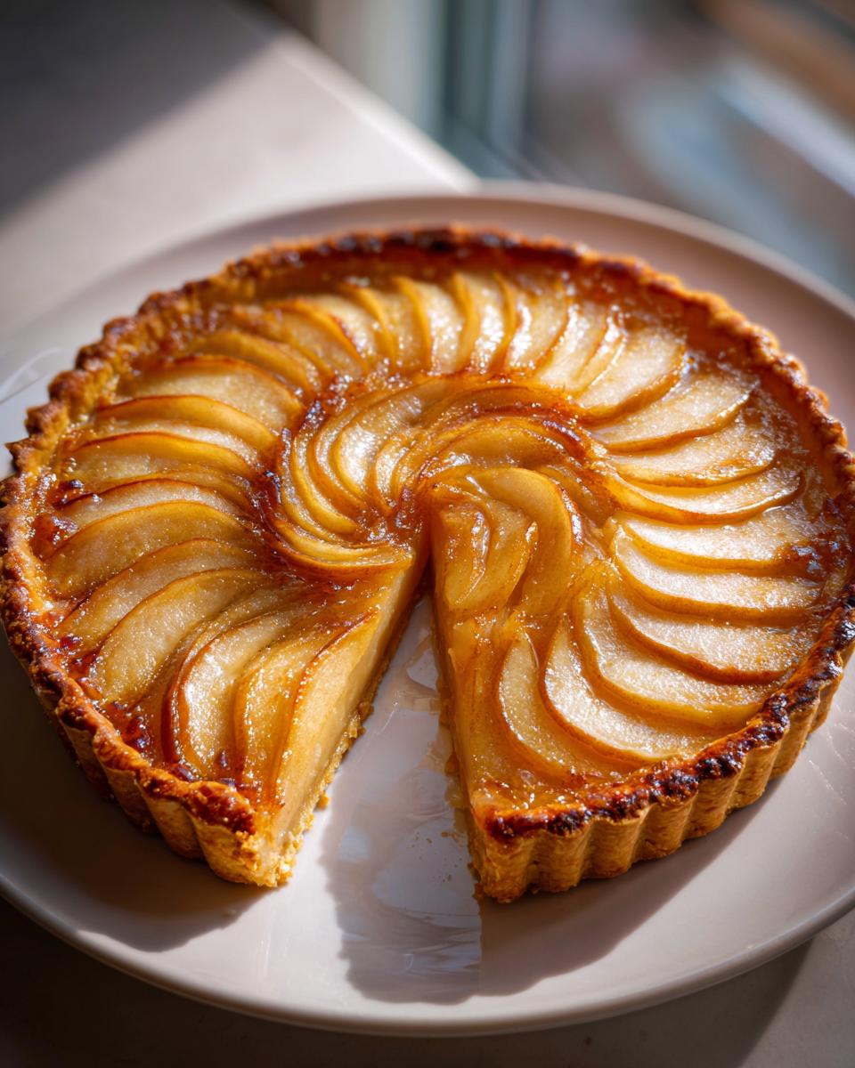 Spiced Pear Tart - detail 4