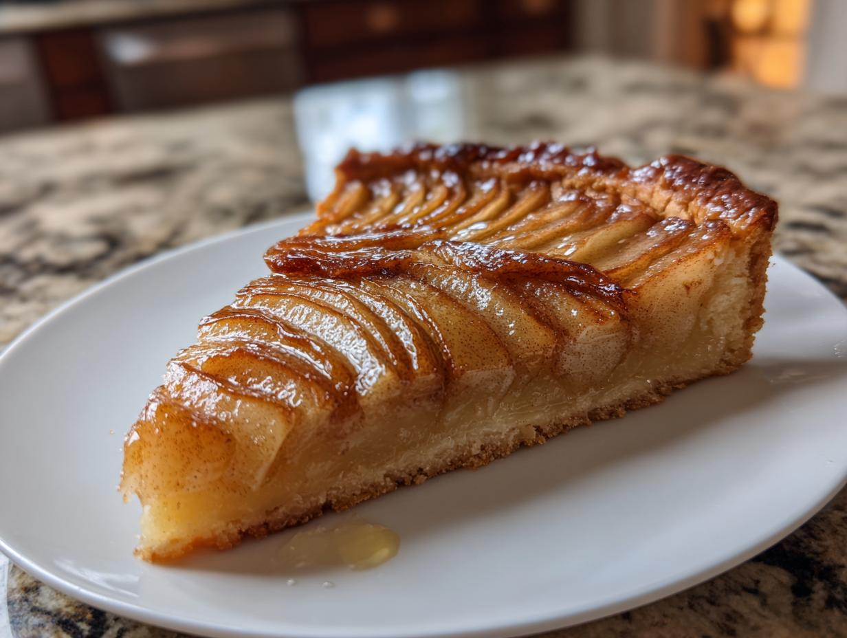 Spiced Pear Tart