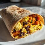 Sweet Potato Breakfast Burrito
