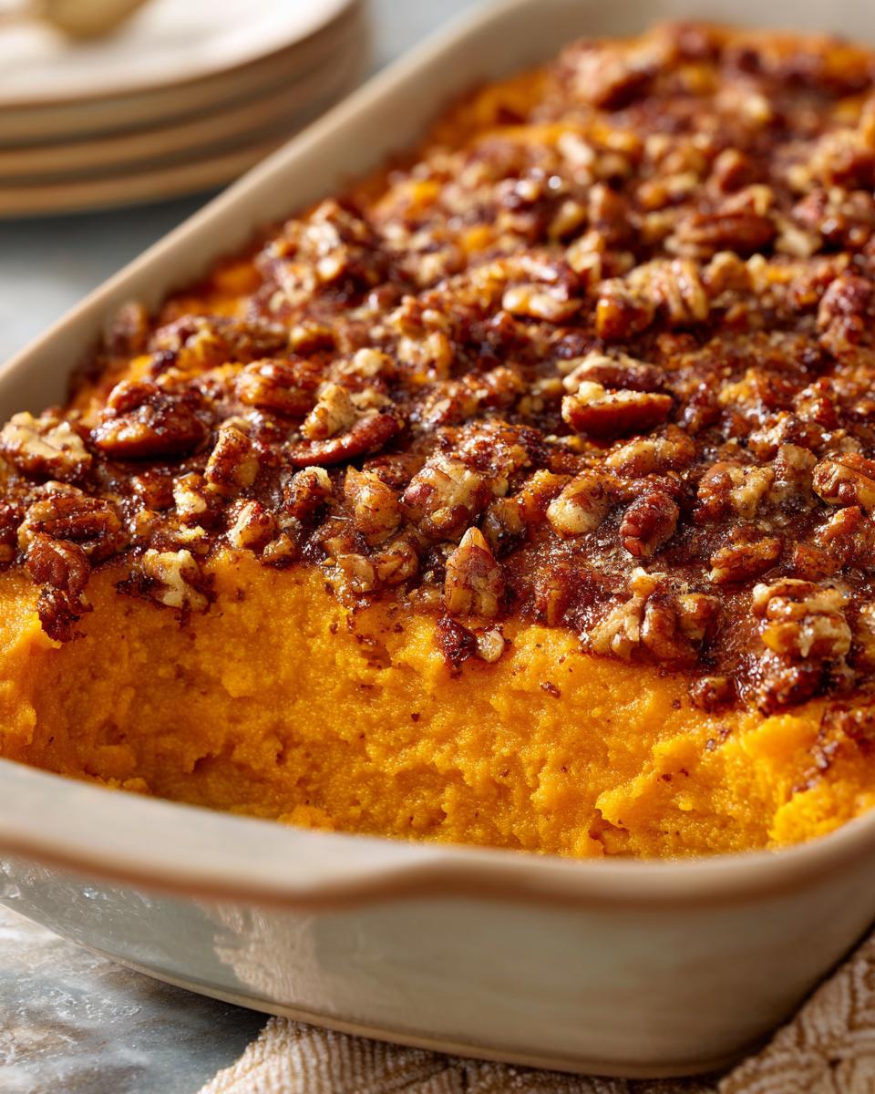 Sweet Potato Casserole - detail 3