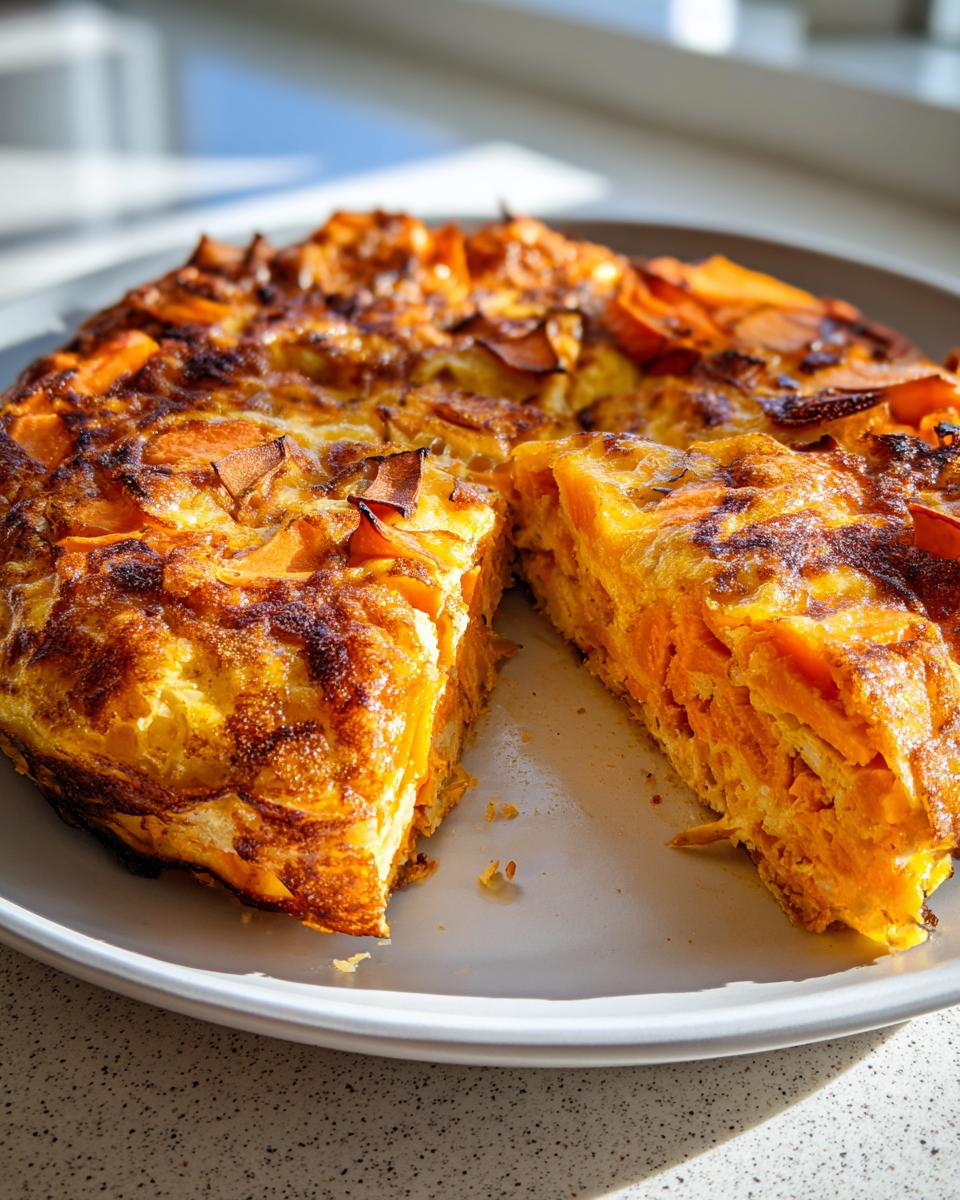 Sweet Potato Frittata - detail 1