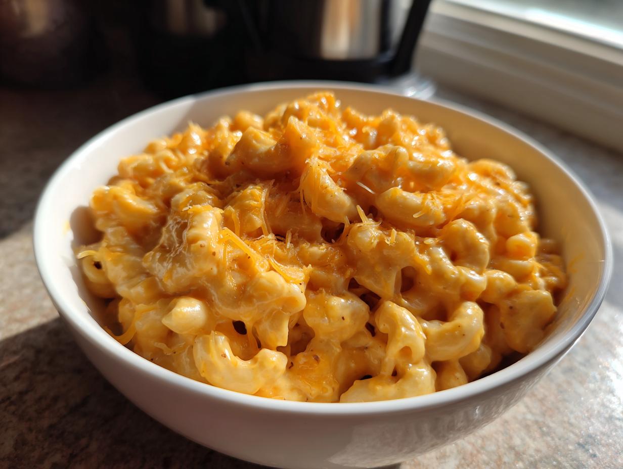 Sweet Potato Mac and Cheese