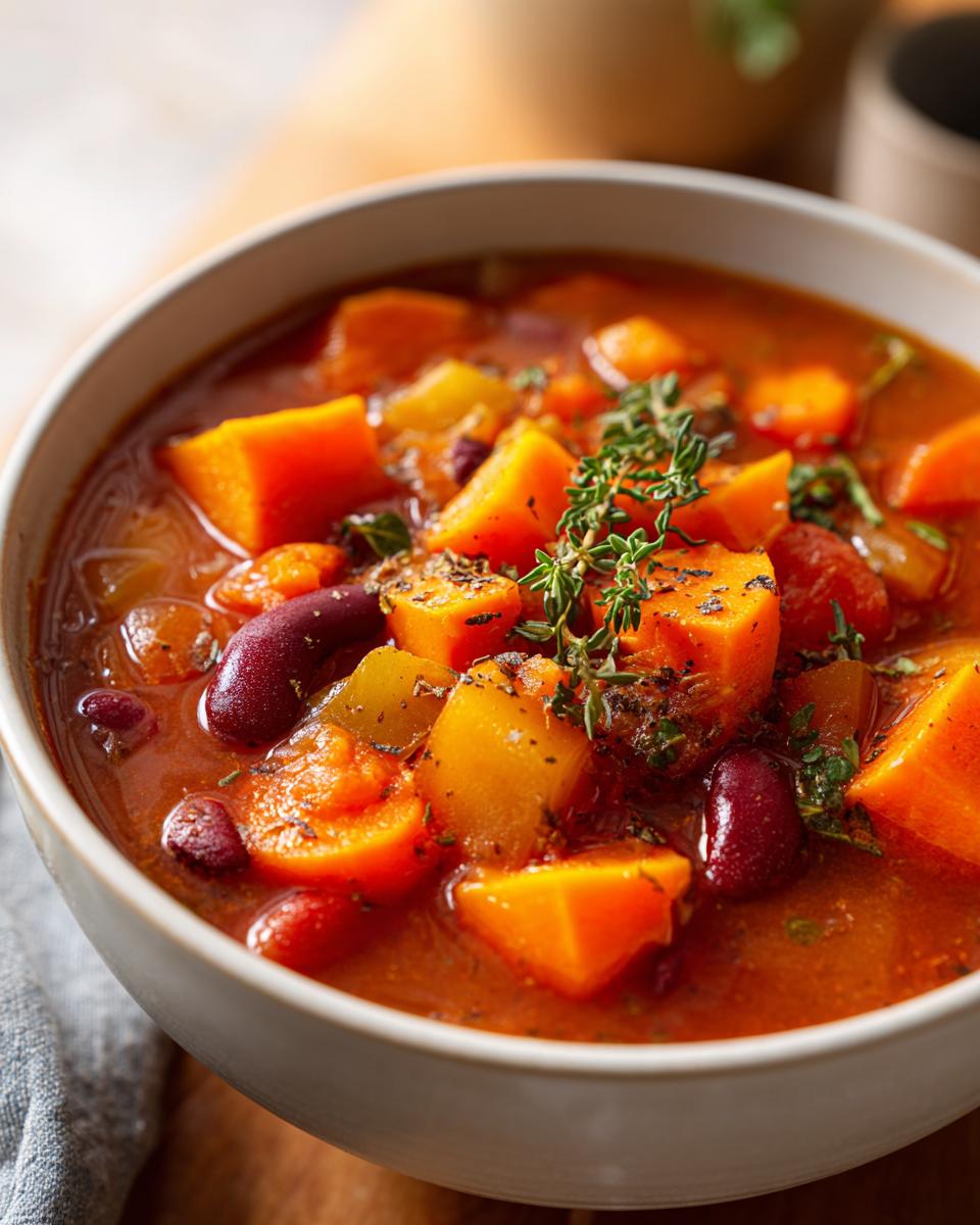 Sweet Potato Minestrone - detail 1