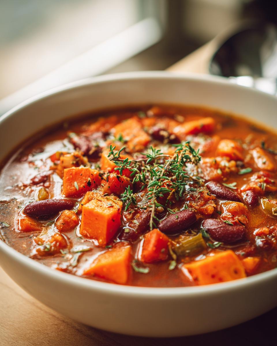 Sweet Potato Minestrone - detail 3