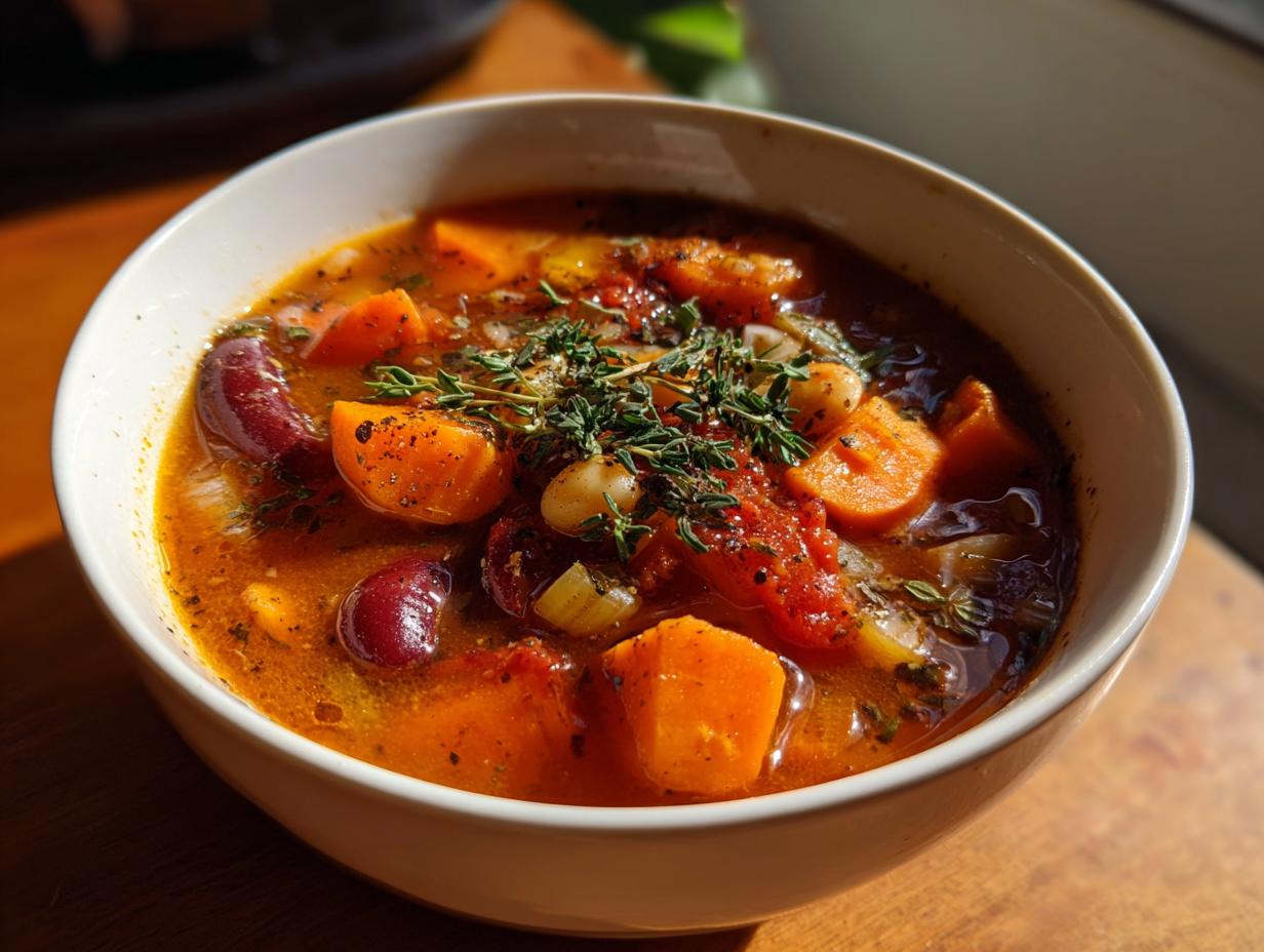 Sweet Potato Minestrone