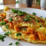 Sweet Potato Omelet