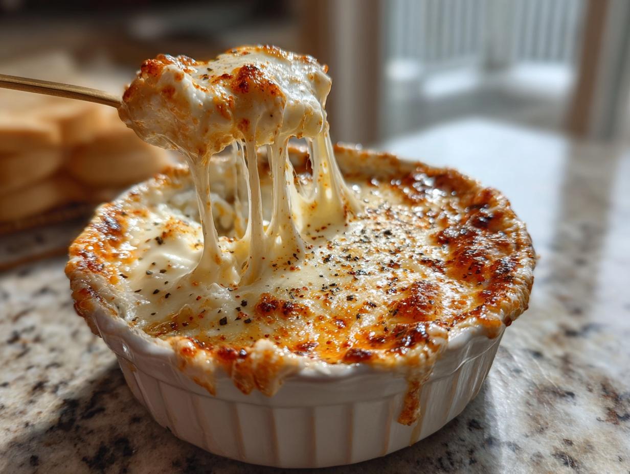 Three-Cheese Beer Dip