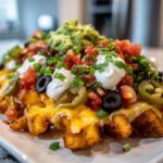 20-Minute Cheesy Waffle Fry Nachos That'll Steal the Show 10 Waffle Fry Nachos