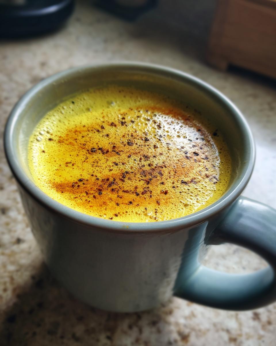 Warming Homemade Golden Milk - detail 1