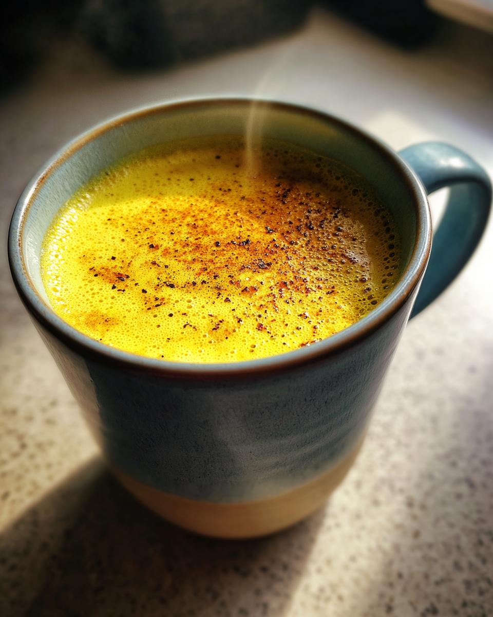 Warming Homemade Golden Milk - detail 2