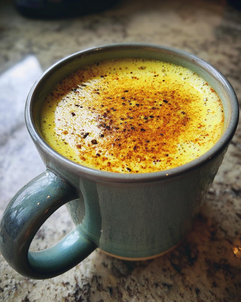 Warming Homemade Golden Milk - detail 4