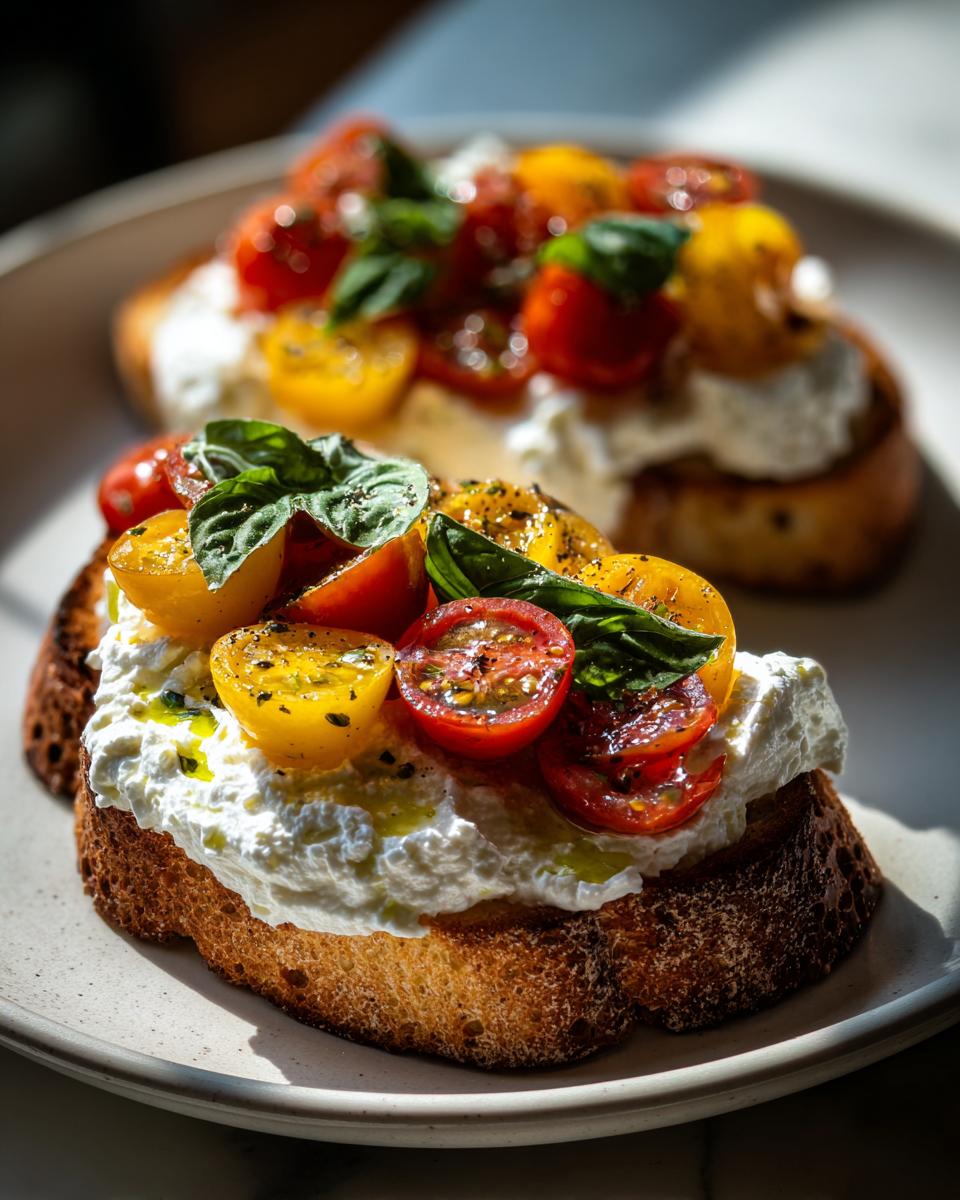Whipped Ricotta Toast Toppings - detail 1