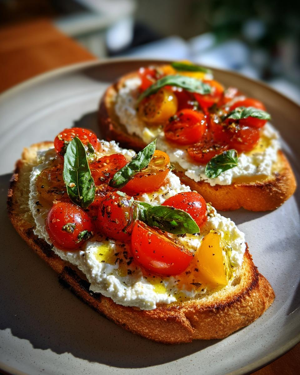 Whipped Ricotta Toast Toppings - detail 2