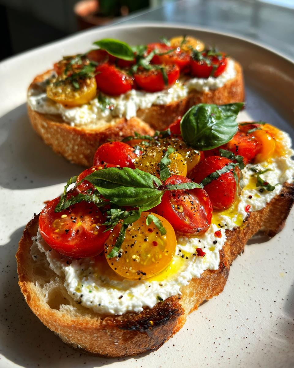 Whipped Ricotta Toast Toppings - detail 3