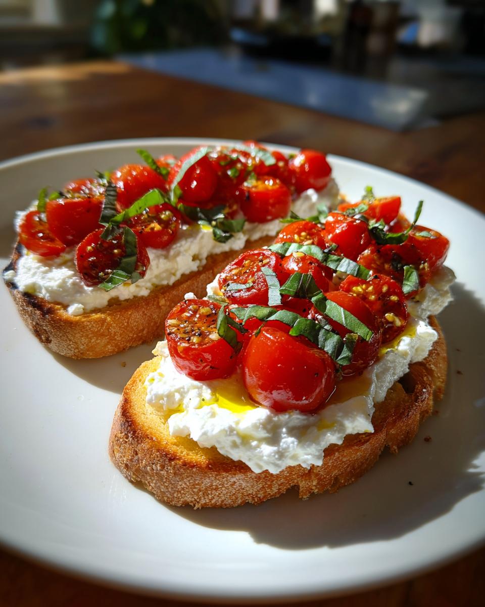 Whipped Ricotta Toast Toppings - detail 4