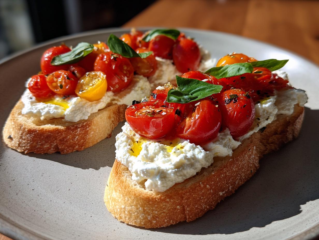Whipped Ricotta Toast Toppings