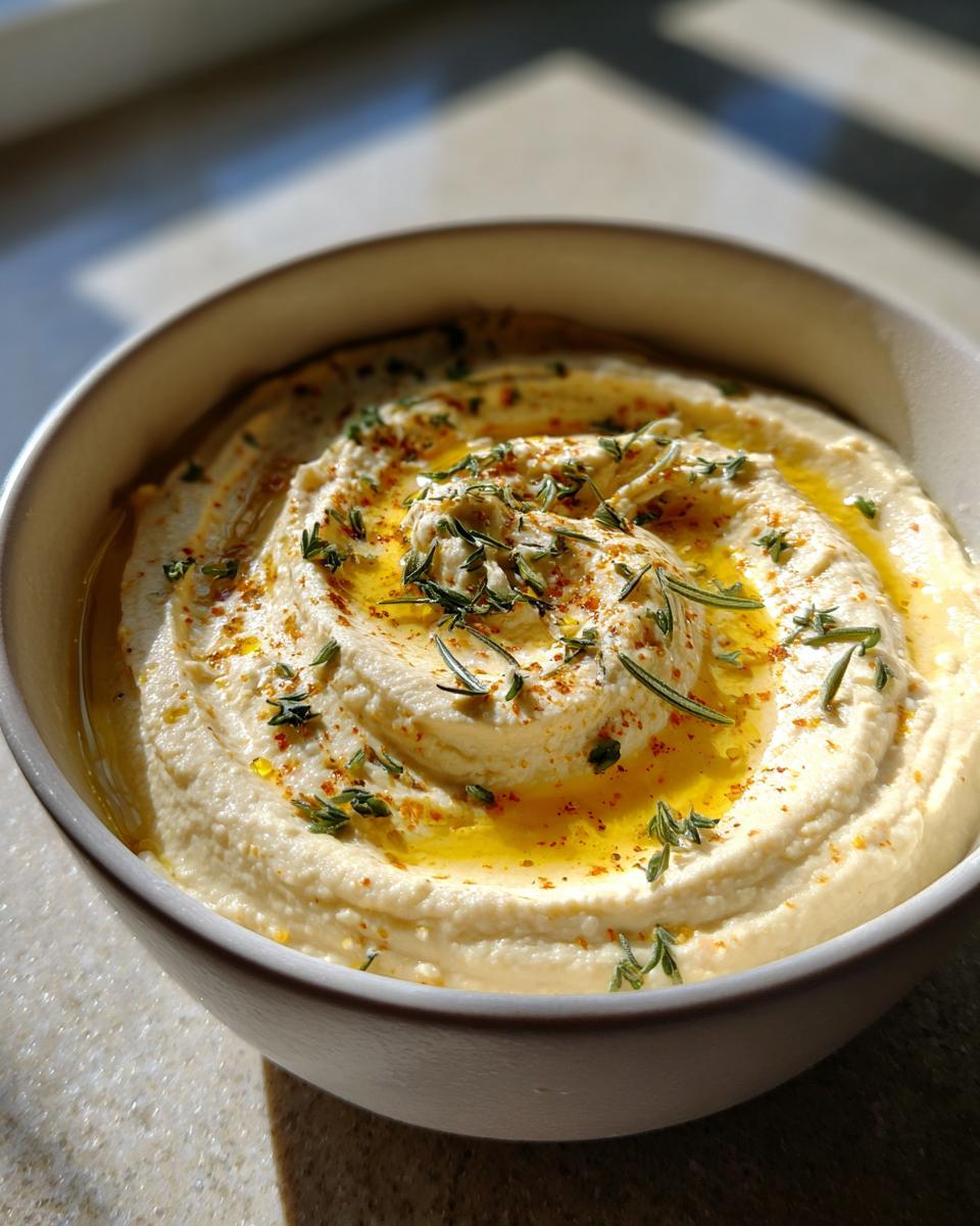 White Bean and Rosemary Dip - detail 2