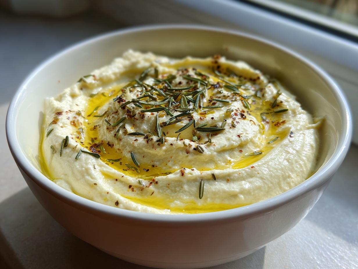 White Bean and Rosemary Dip
