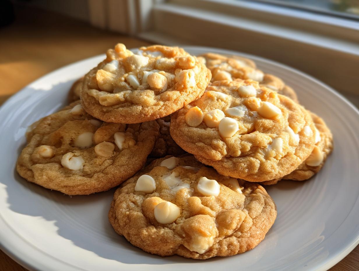 White Chocolate Macadamia Nut Cookies