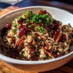 Wild Rice Pilaf with Cranberries