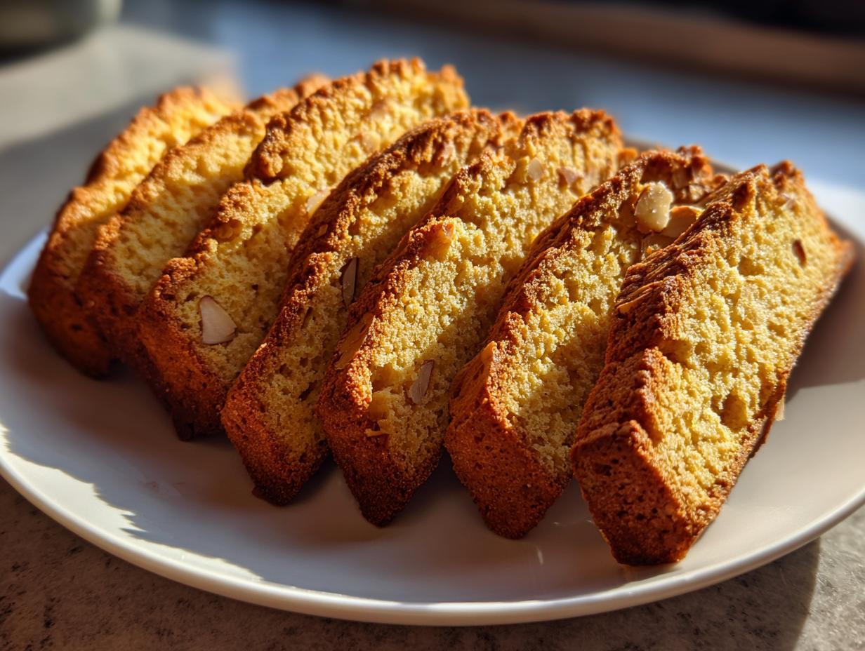 Almond Flour Biscotti