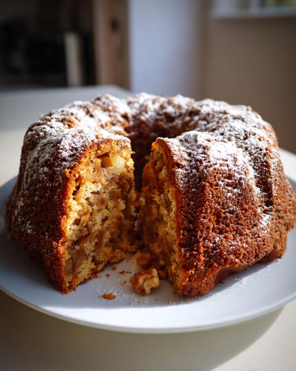 Irresistible Apple Walnut Bundt Cake Recipe in 5 Simple Steps 6 Apple Walnut Bundt Cake - detail 1