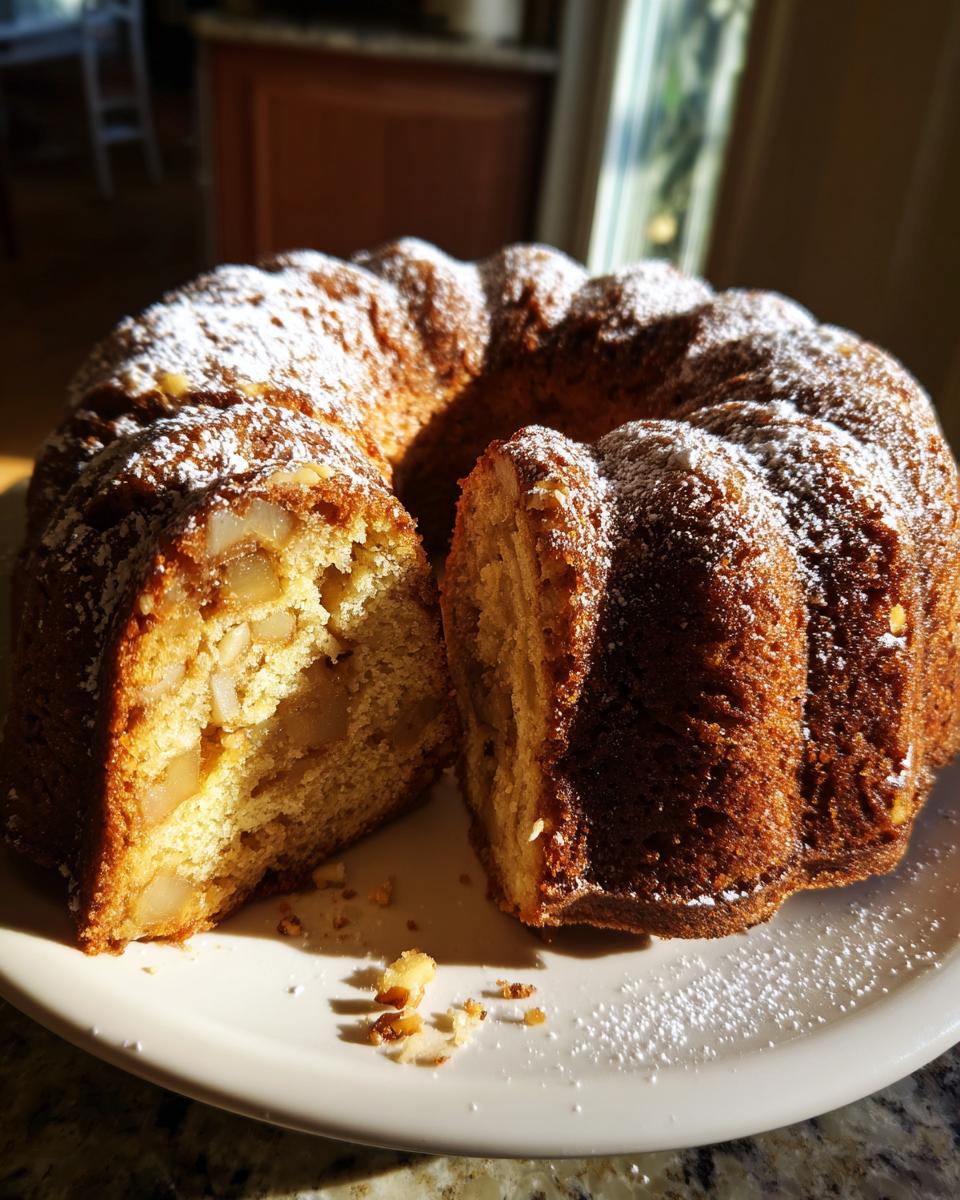 Irresistible Apple Walnut Bundt Cake Recipe in 5 Simple Steps 8 Apple Walnut Bundt Cake - detail 3