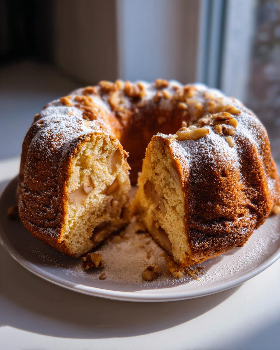 Irresistible Apple Walnut Bundt Cake Recipe in 5 Simple Steps 9 Apple Walnut Bundt Cake - detail 4