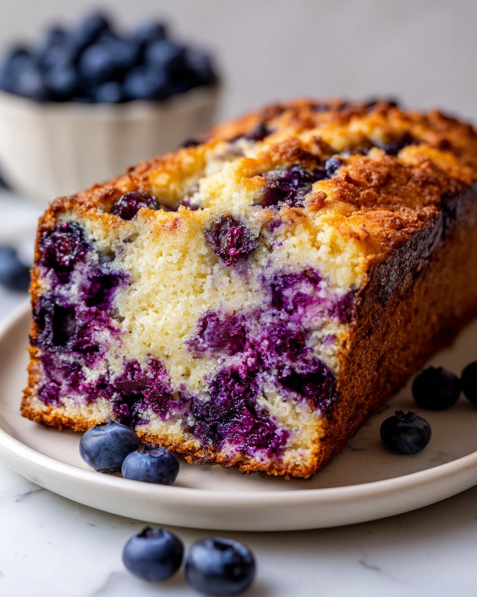 Blueberry Banana Bread - detail 2