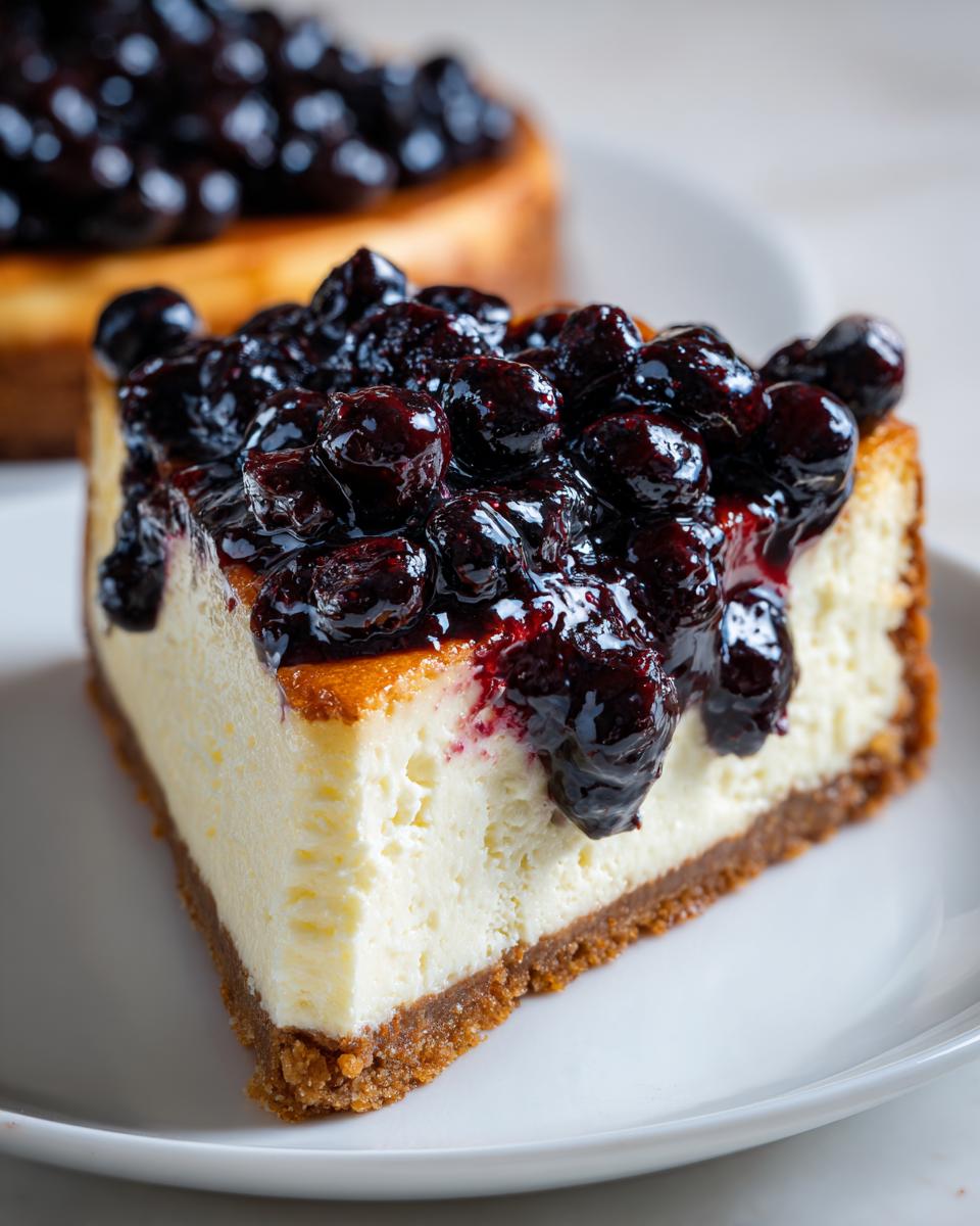 Blueberry Cheesecake - detail 1