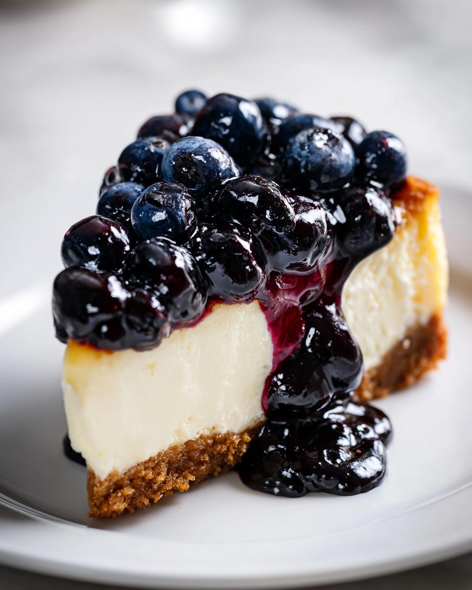 Blueberry Cheesecake - detail 2