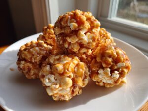 Caramel Popcorn Balls