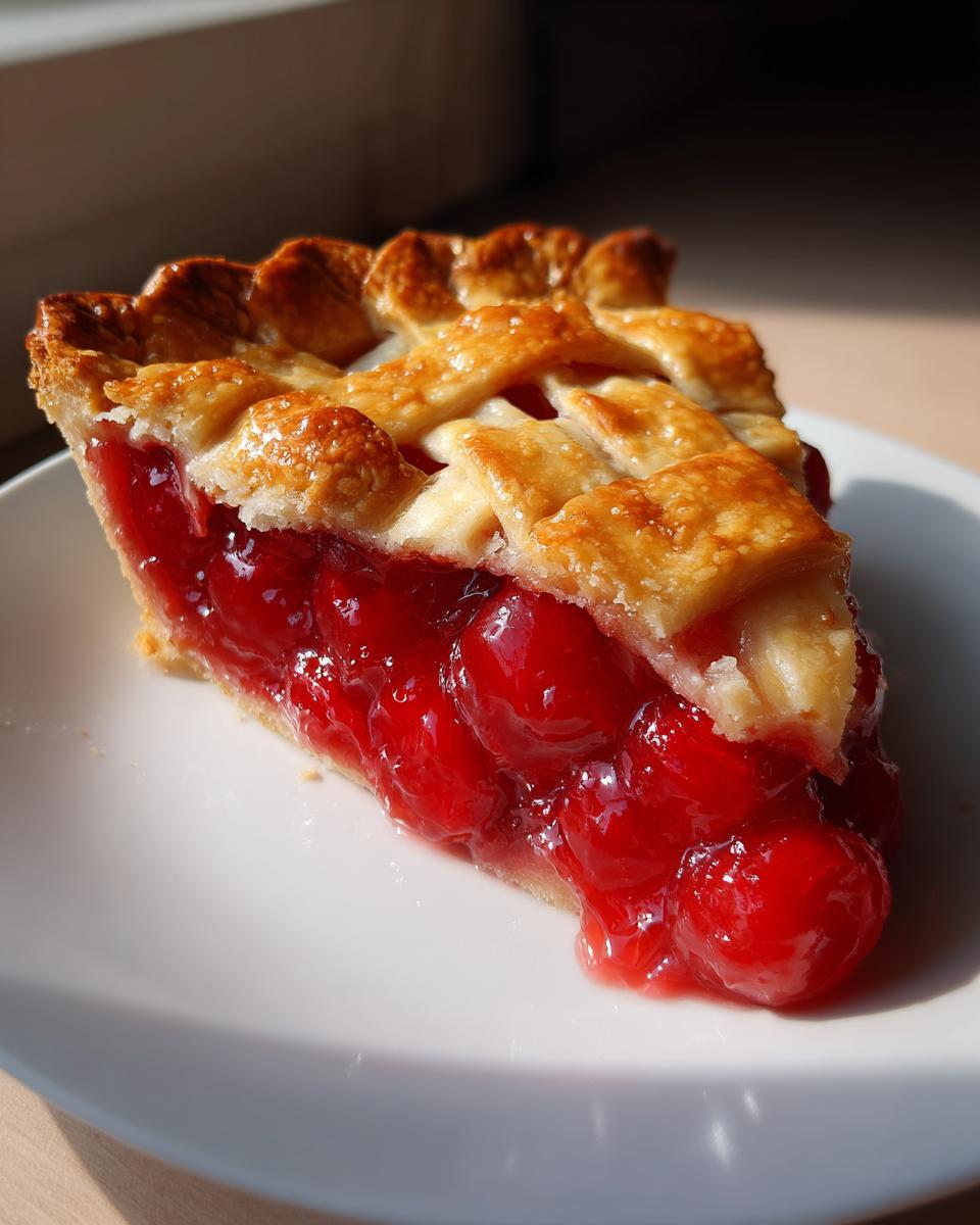 Irresistible Cherry Pie with Lattice Top in 2 Hours 6 Cherry Pie with Lattice Top - detail 1