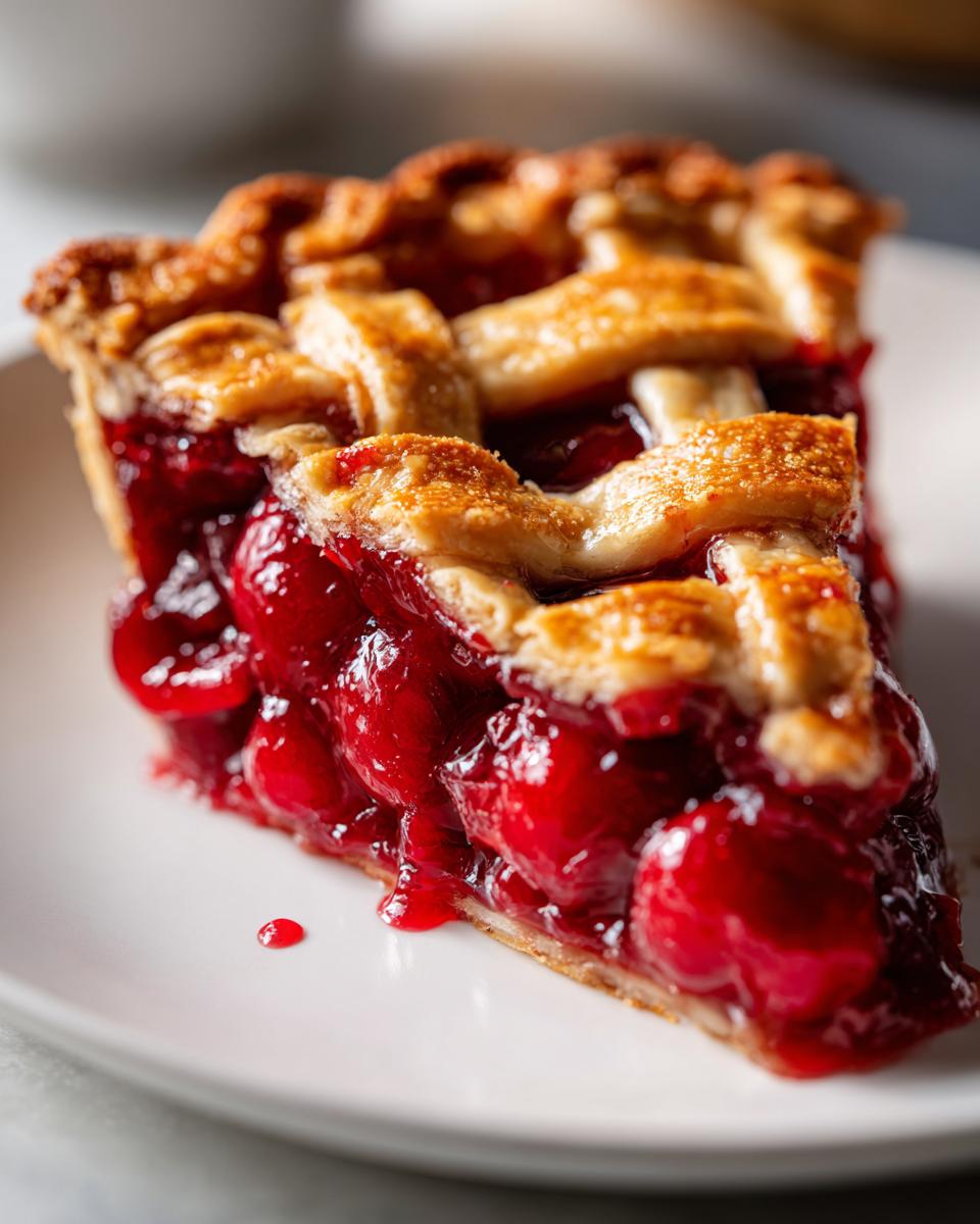Irresistible Cherry Pie with Lattice Top in 2 Hours 7 Cherry Pie with Lattice Top - detail 2