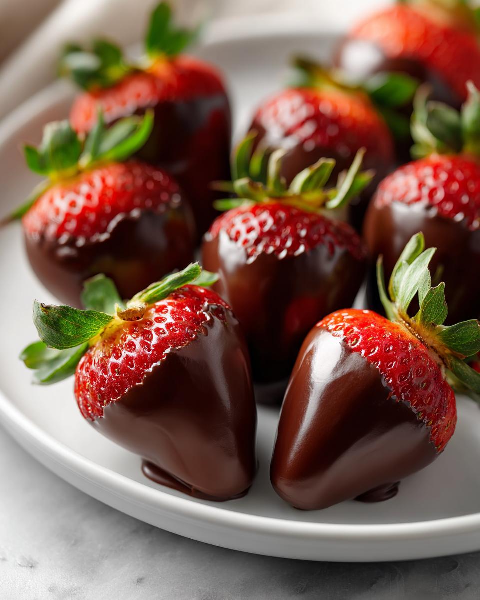 15-Minute Irresistible Chocolate Covered Strawberries Recipe 6 Chocolate Covered Strawberries - detail 1