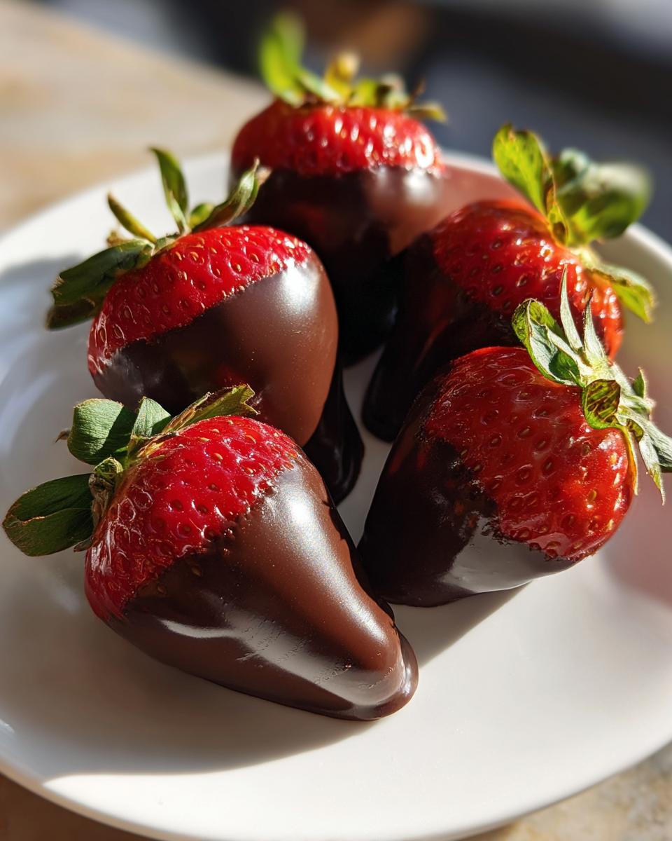 15-Minute Irresistible Chocolate Covered Strawberries Recipe 7 Chocolate Covered Strawberries - detail 2