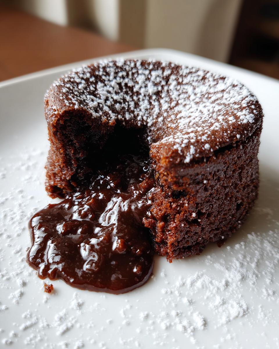 Chocolate Molten Cake - detail 1