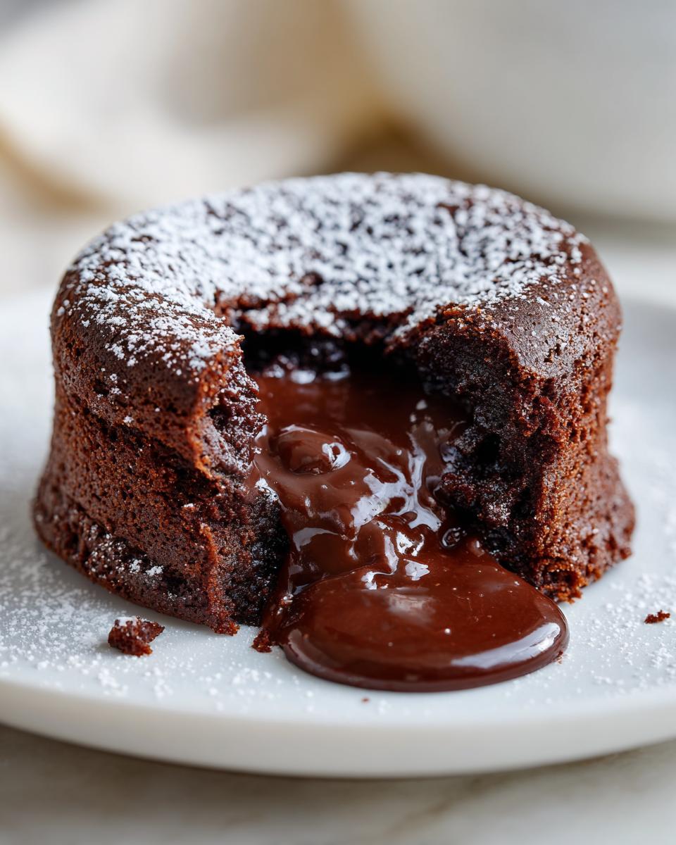 Chocolate Molten Cake - detail 3