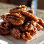 Cinnamon Sugar Candied Pecans