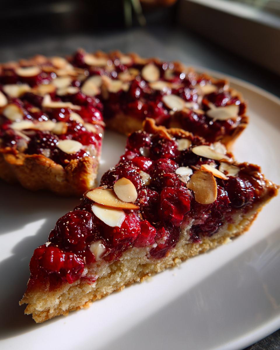 Irresistible Cranberry Almond Tart Recipe in Just 8 Ingredients 6 Cranberry Almond Tart - detail 1