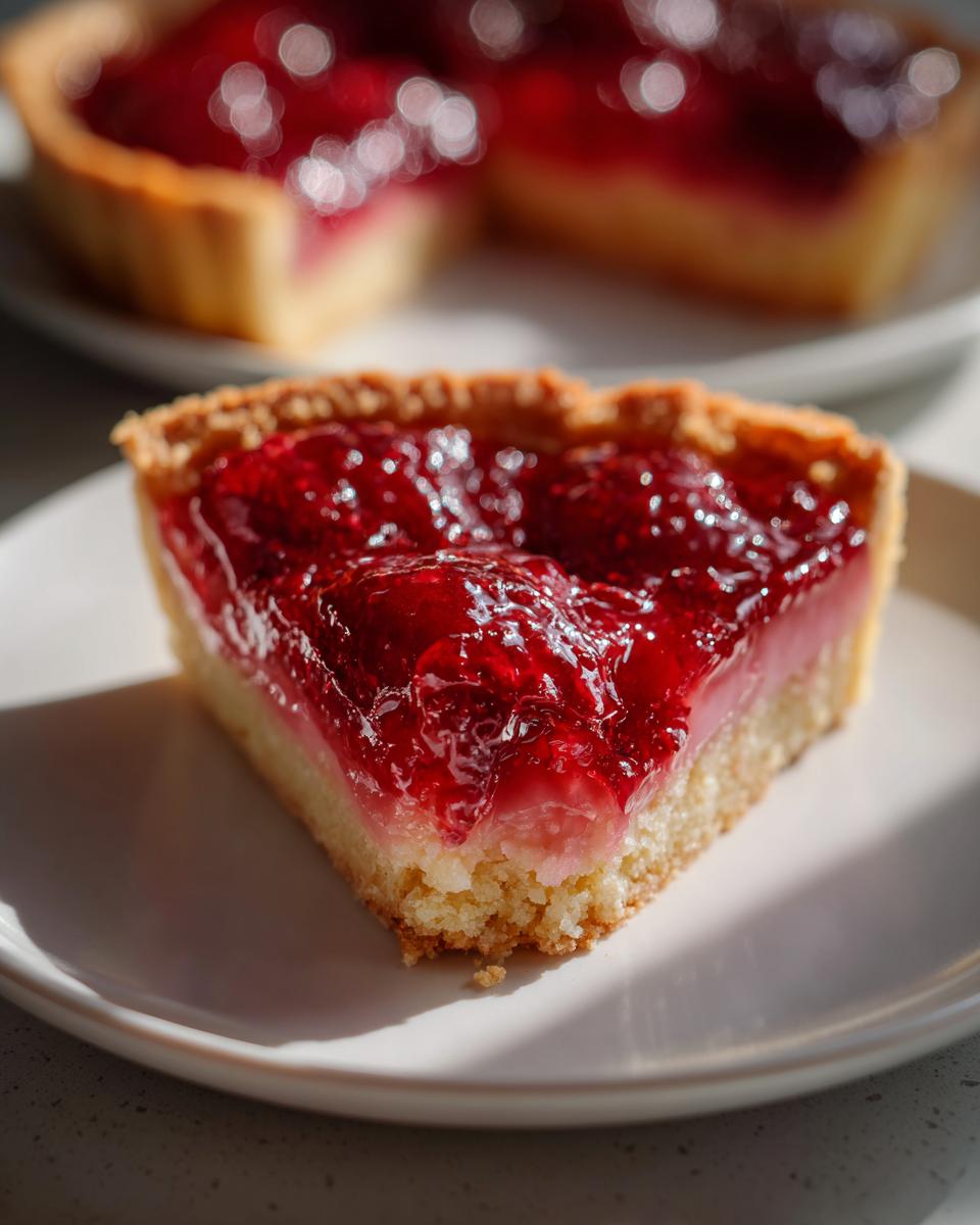 Cranberry Curd Tart - detail 2