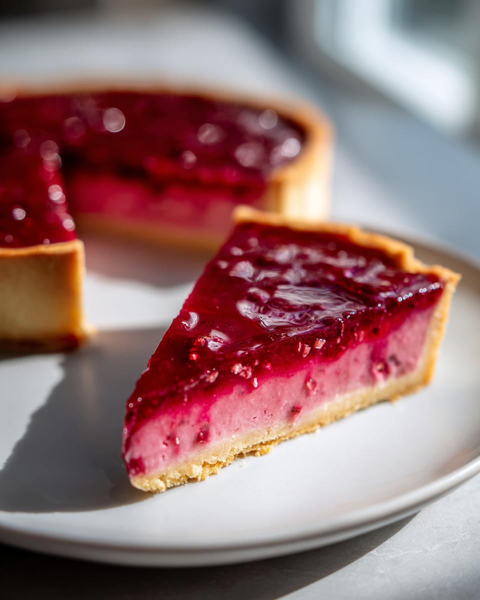 Cranberry Curd Tart - detail 3