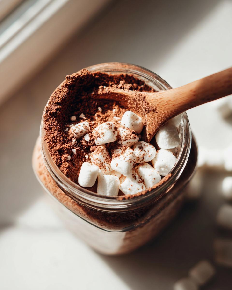 DIY Hot Chocolate Mix Gift - detail 2