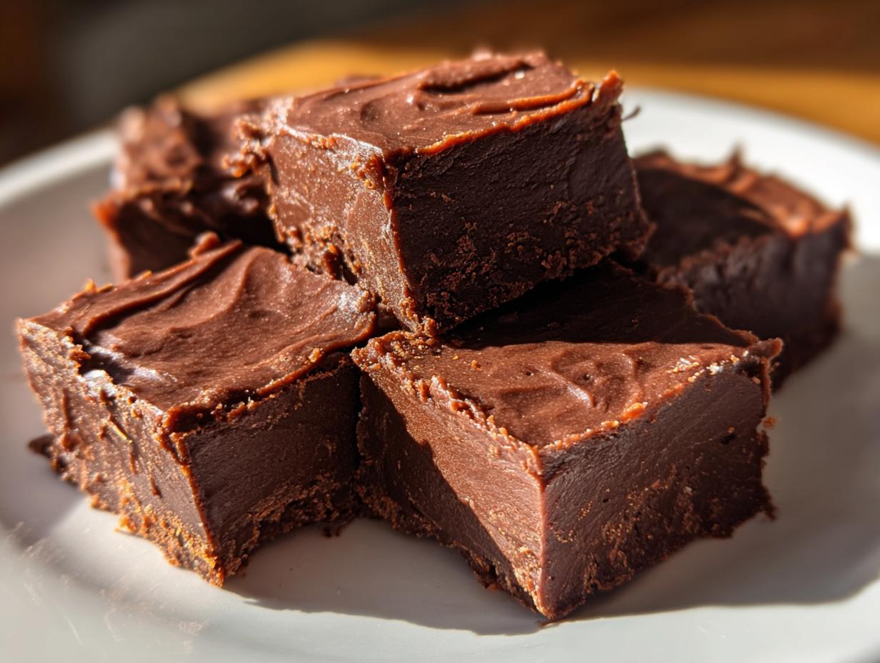 Easy 2-Ingredient Fudge