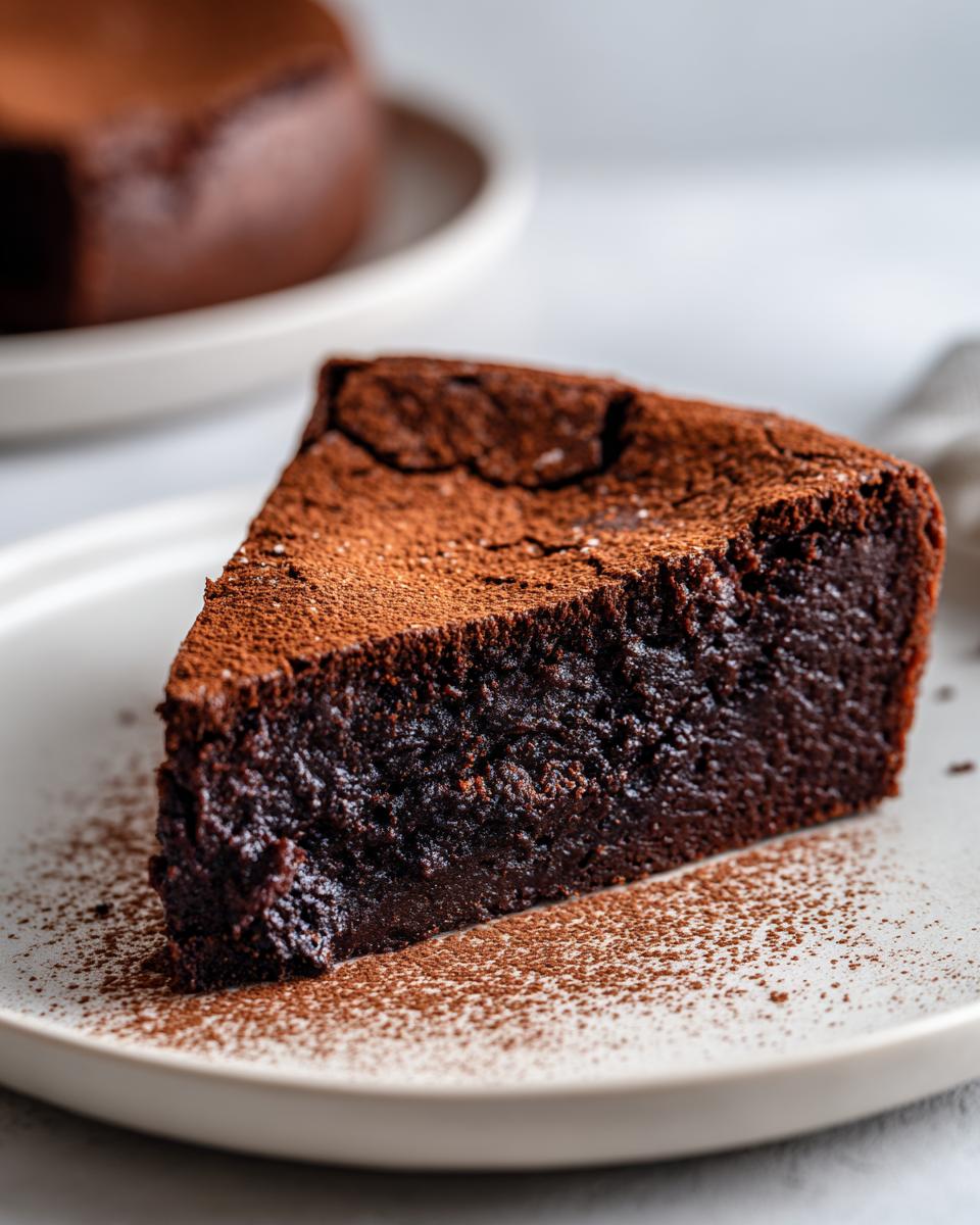 Flourless Chocolate Cake - detail 3