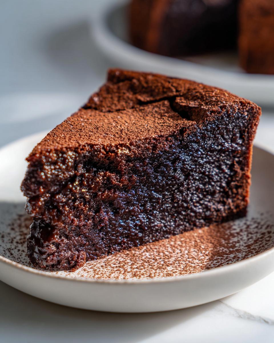 Flourless Chocolate Cake - detail 4