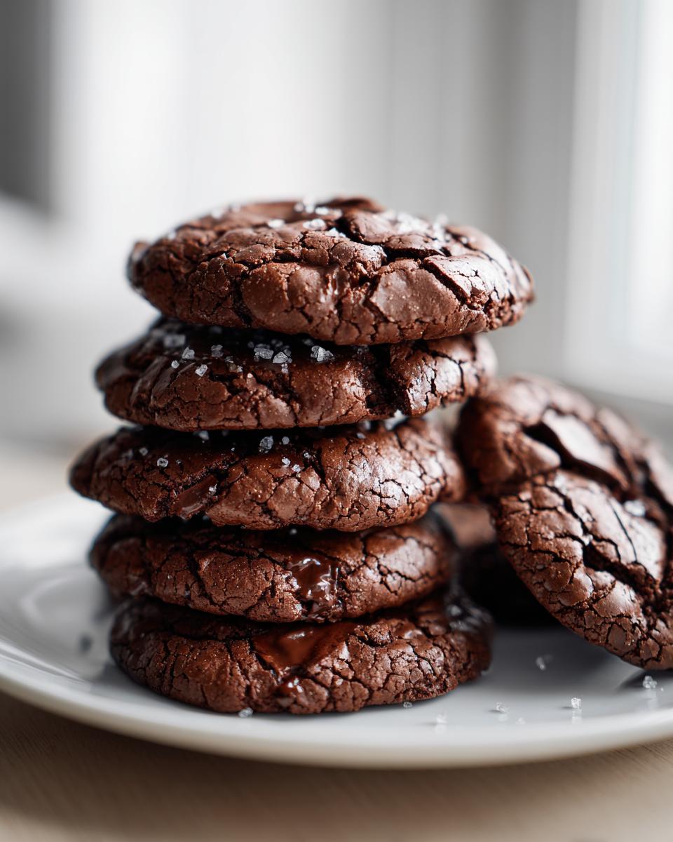 Flourless Chocolate Cookies - detail 1
