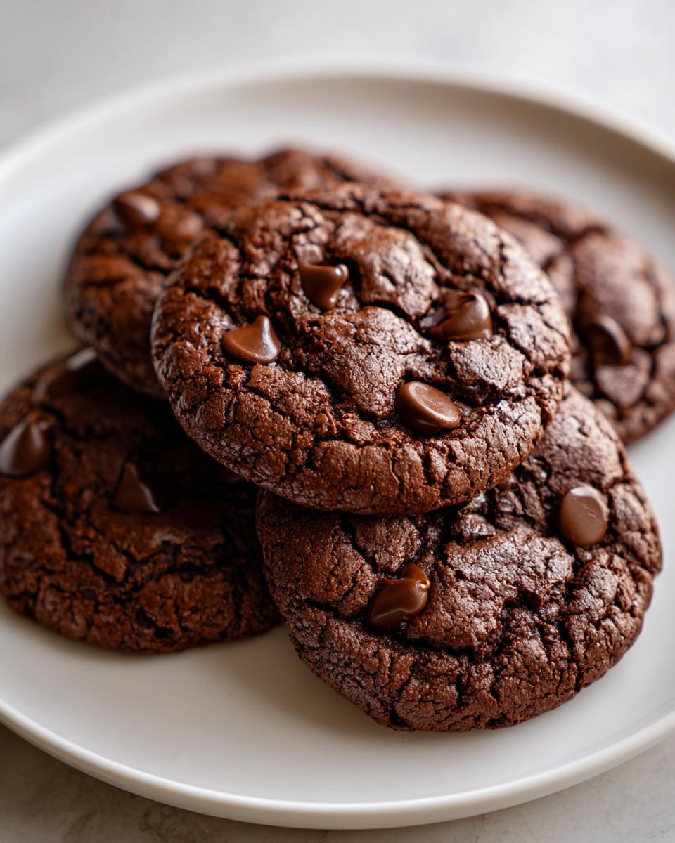Flourless Chocolate Cookies - detail 2